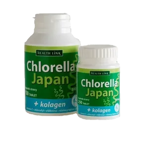 Health Link Chlorella Japan + kolagen 750 tbl.